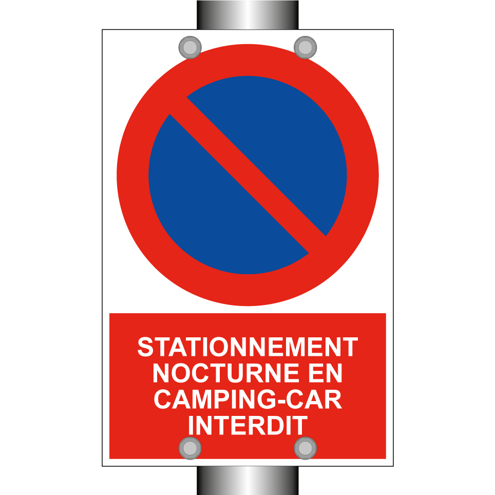 Stationnement nocturne en camping-car interdit