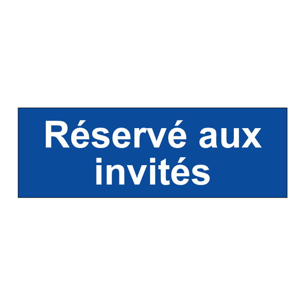 Réservé aux invités