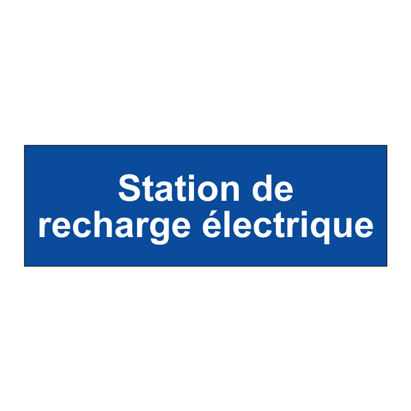 Station de recharge électrique