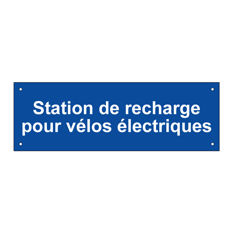 Station de recharge pour vélos électriques