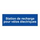 Station de recharge pour vélos électriques