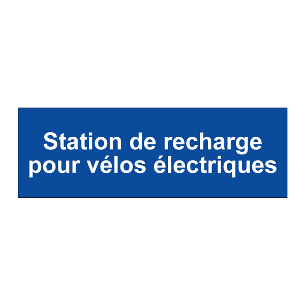Station de recharge pour vélos électriques
