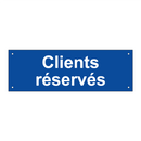 Clients réservés