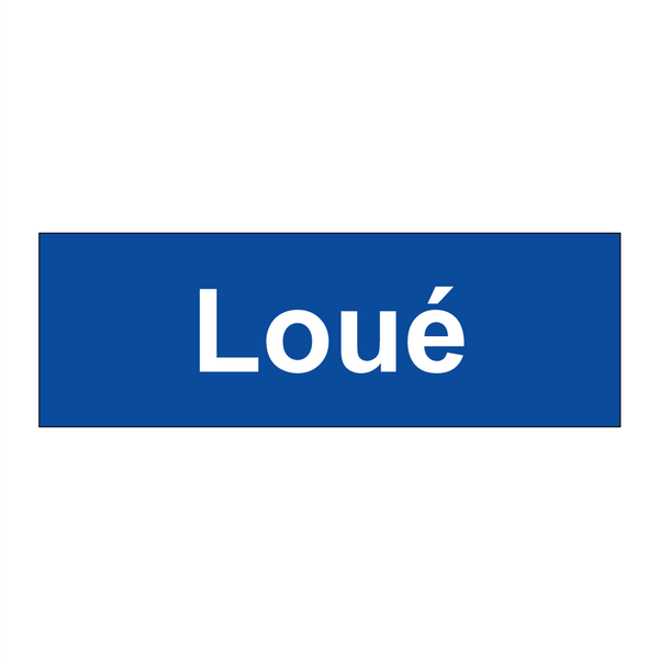 Loué