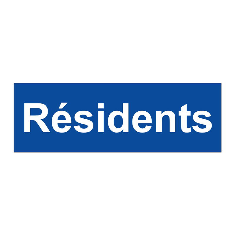 Résidents