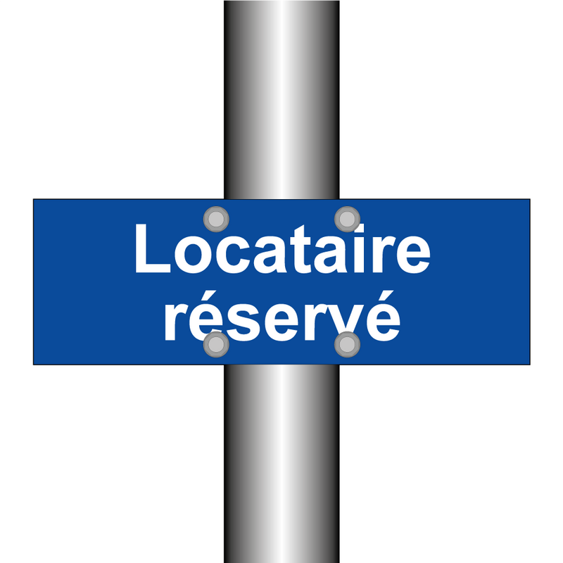 Locataire réservé