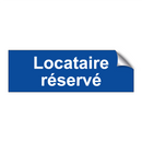 Locataire réservé