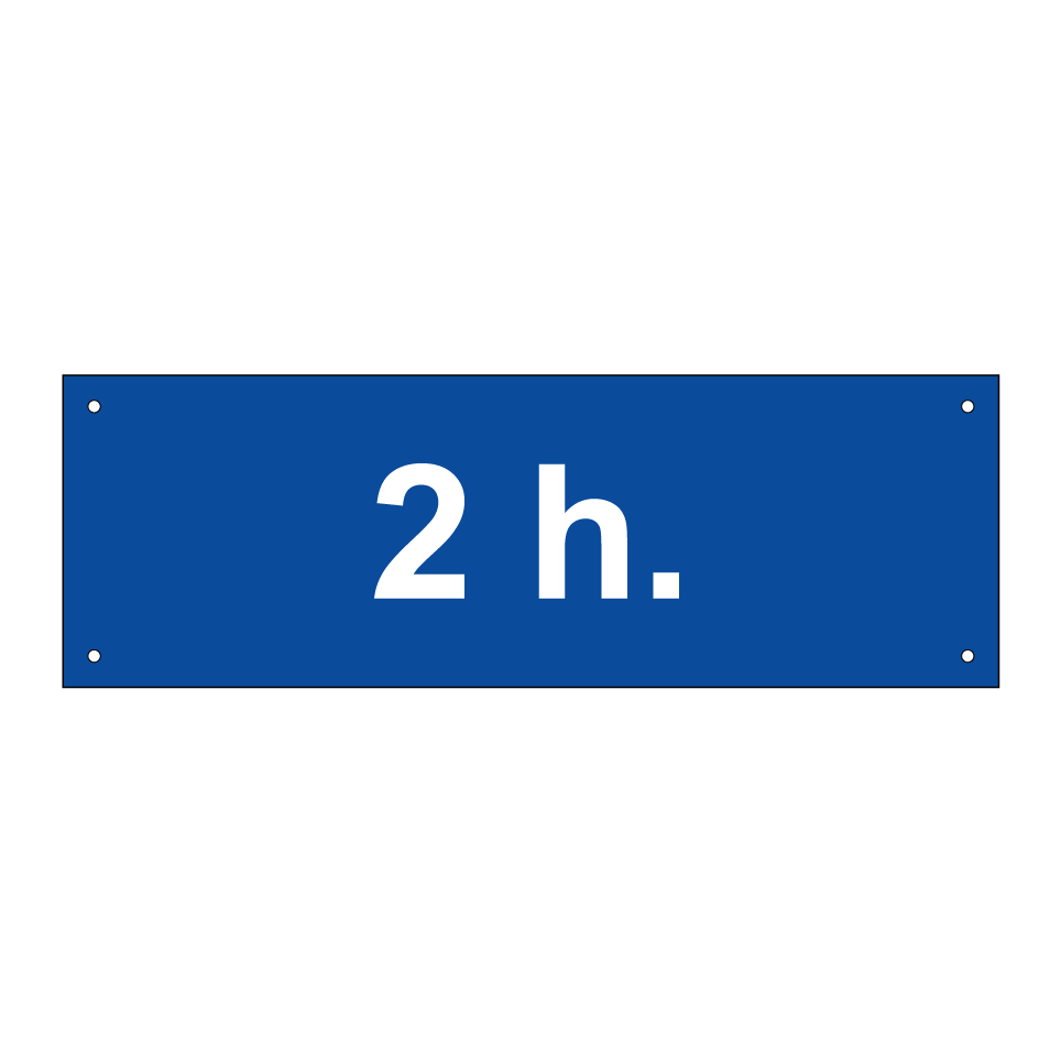 2 h.