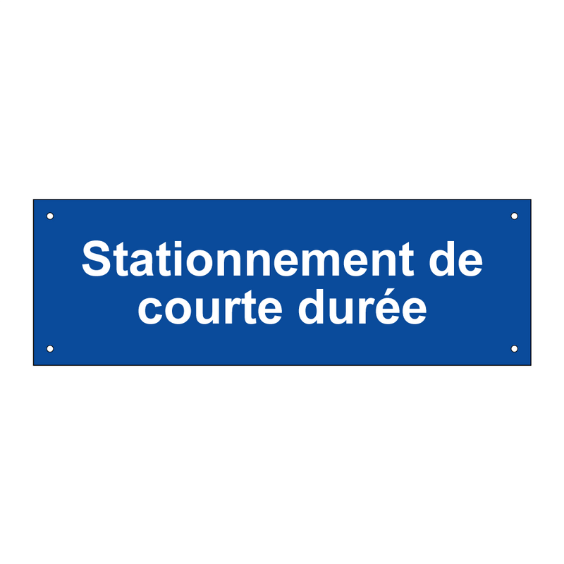 Stationnement de courte durée