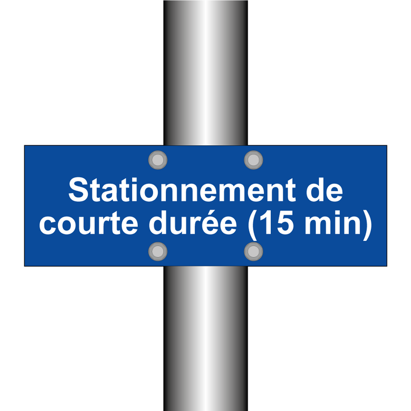Stationnement de courte durée (15 min)