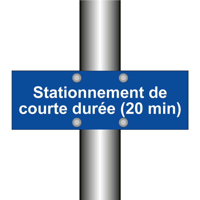 Stationnement de courte durée (20 min)