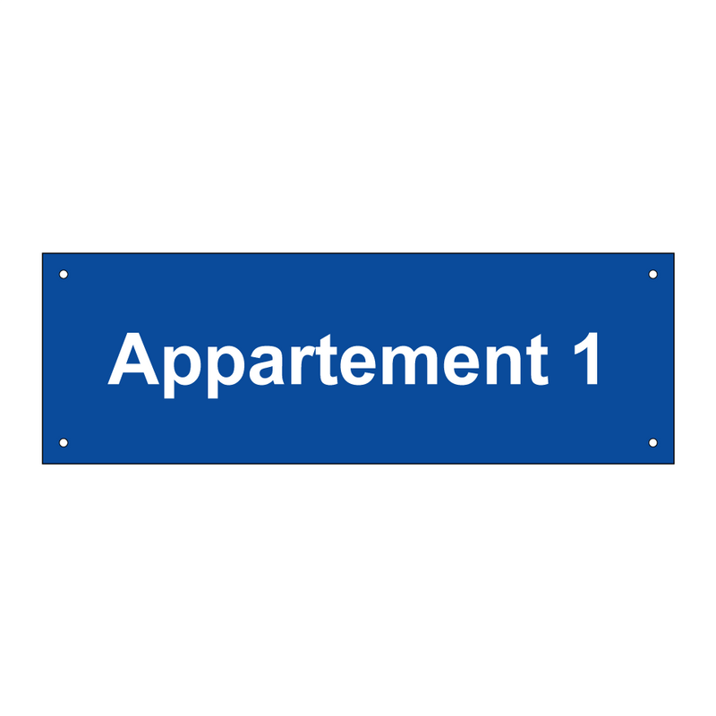 Appartement 1