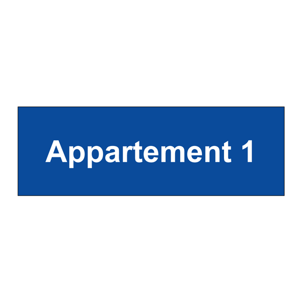 Appartement 1