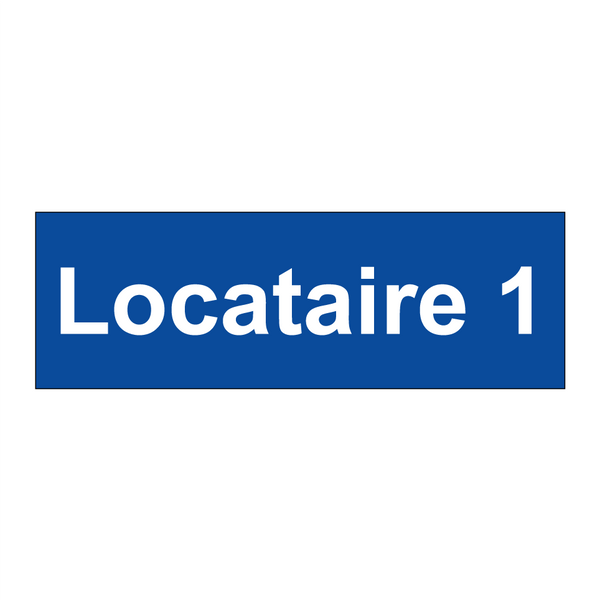 Locataire 1