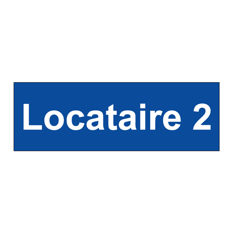 Locataire 2