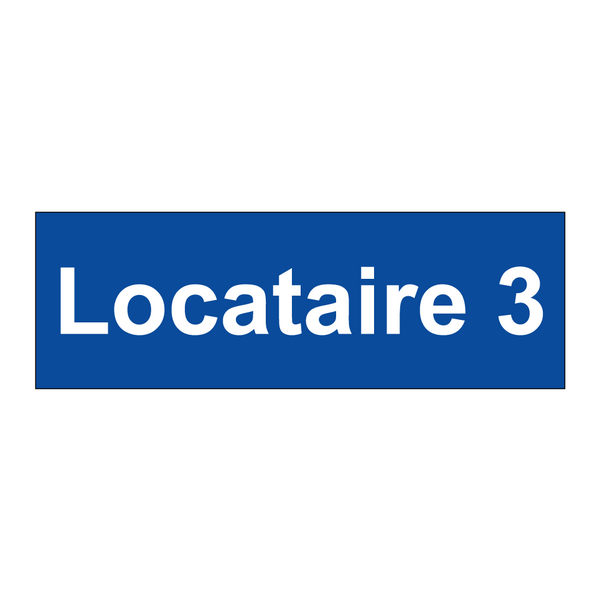 Locataire 3