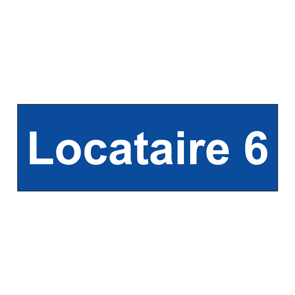 Locataire 6