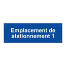 Emplacement de stationnement 1