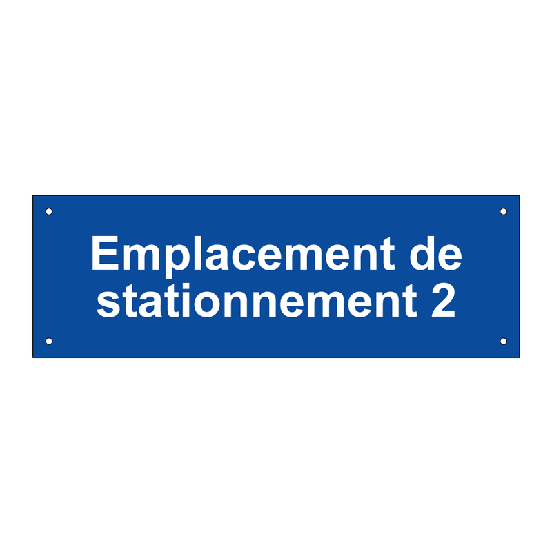 Emplacement de stationnement 2