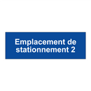 Emplacement de stationnement 2