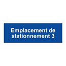 Emplacement de stationnement 3