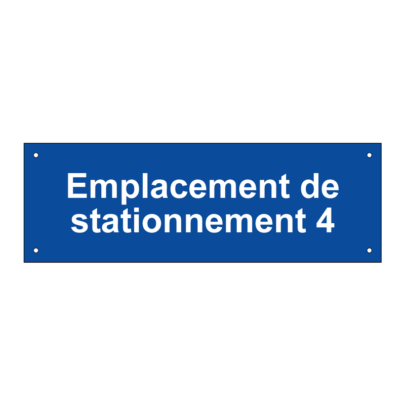 Emplacement de stationnement 4