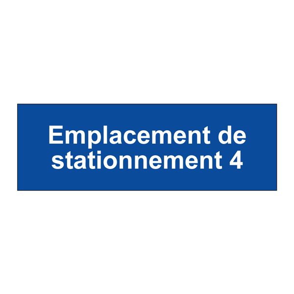 Emplacement de stationnement 4