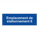 Emplacement de stationnement 6
