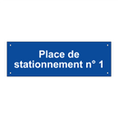 Place de stationnement n° 1