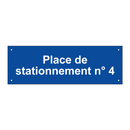 Place de stationnement n° 4