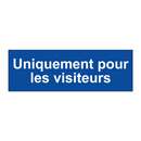 Uniquement pour les visiteurs