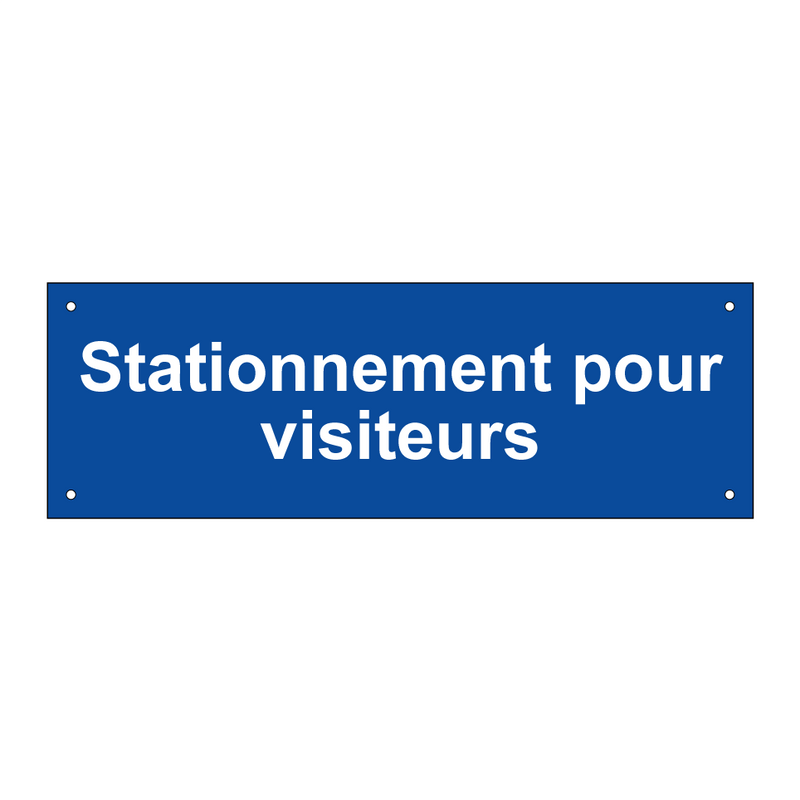 Stationnement pour visiteurs