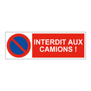Interdit aux camions !