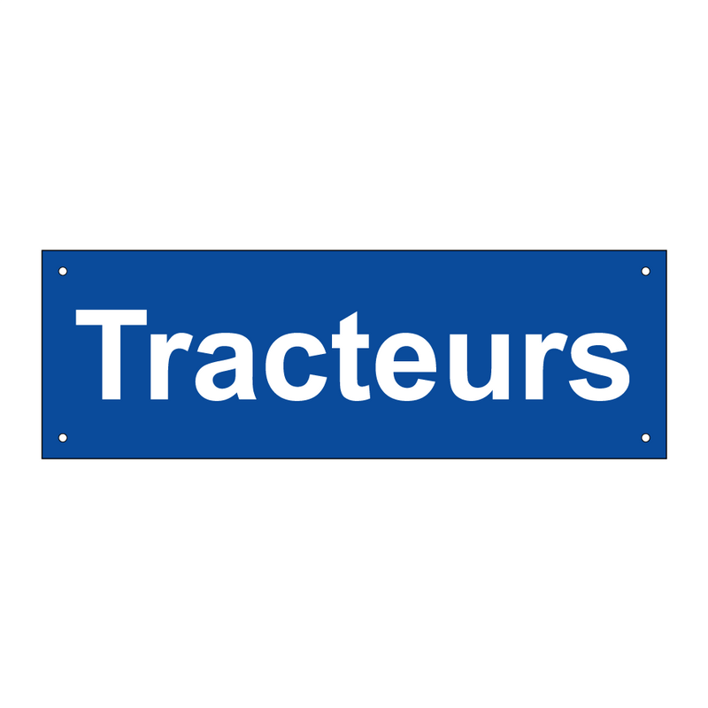 Tracteurs