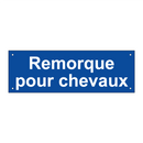 Remorque pour chevaux