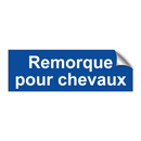 Remorque pour chevaux