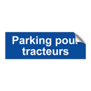 Parking pour tracteurs