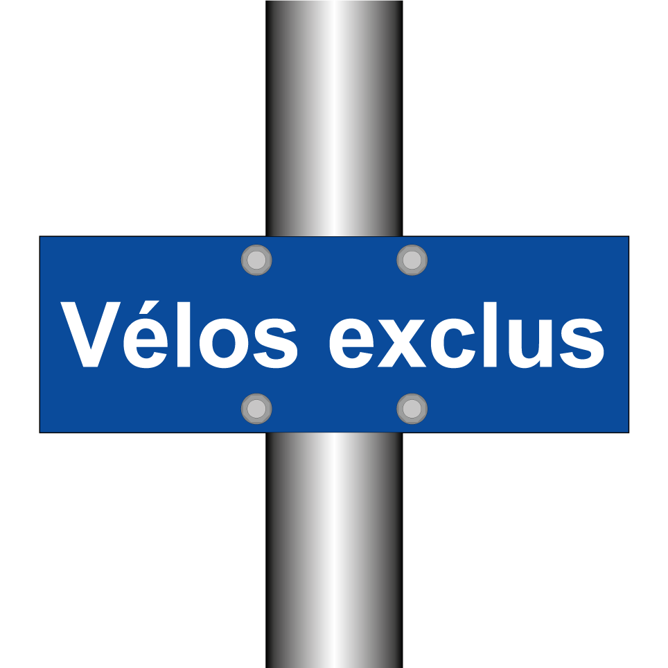Vélos exclus