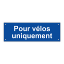 Pour vélos uniquement