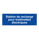 Station de recharge pour trottinettes électriques