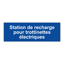 Station de recharge pour trottinettes électriques