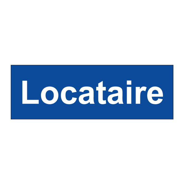 Locataire