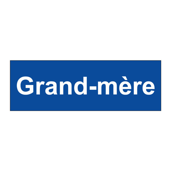 Grand-mère