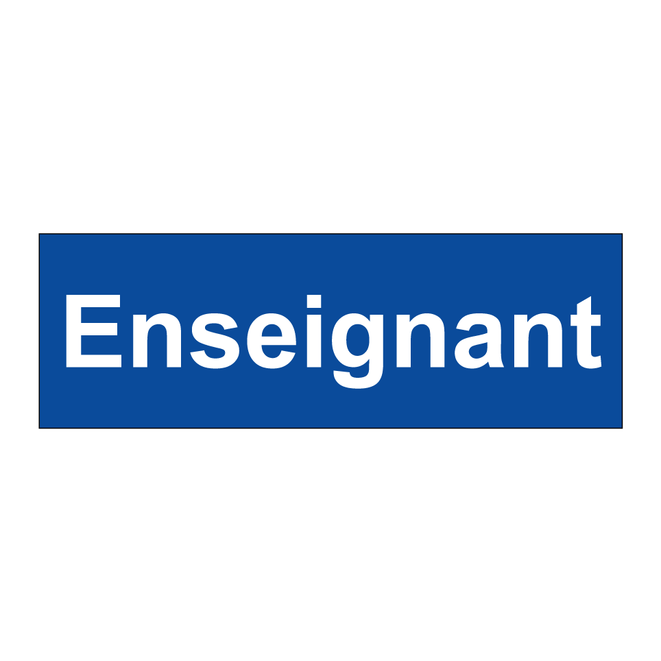 Enseignant