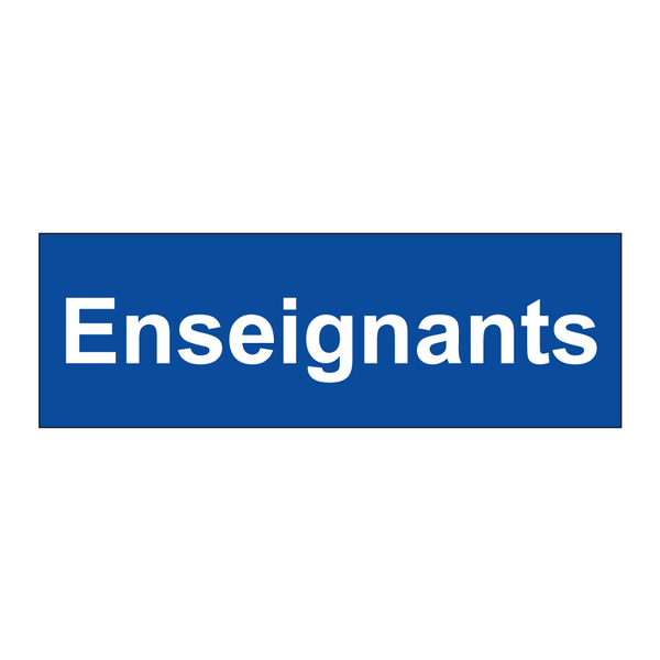 Enseignants
