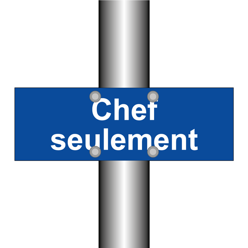 Chef seulement