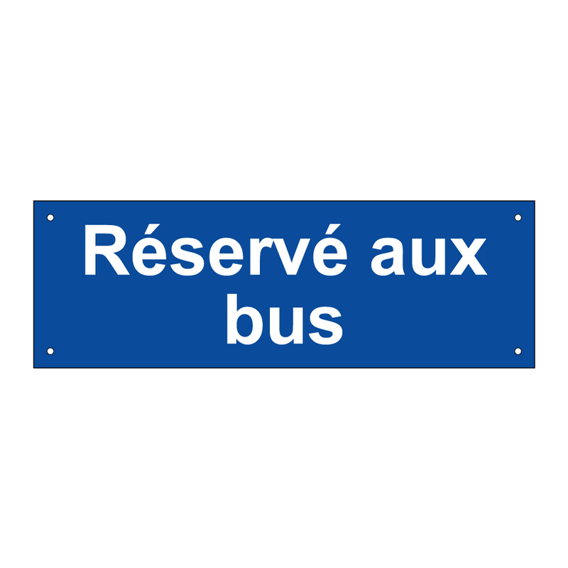 Réservé aux bus