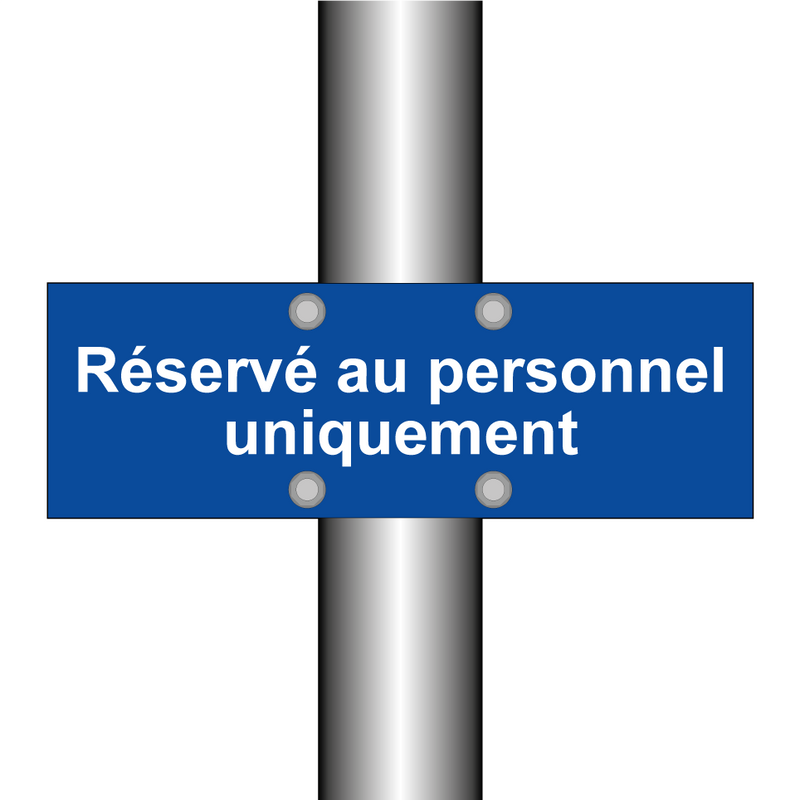 Réservé au personnel uniquement