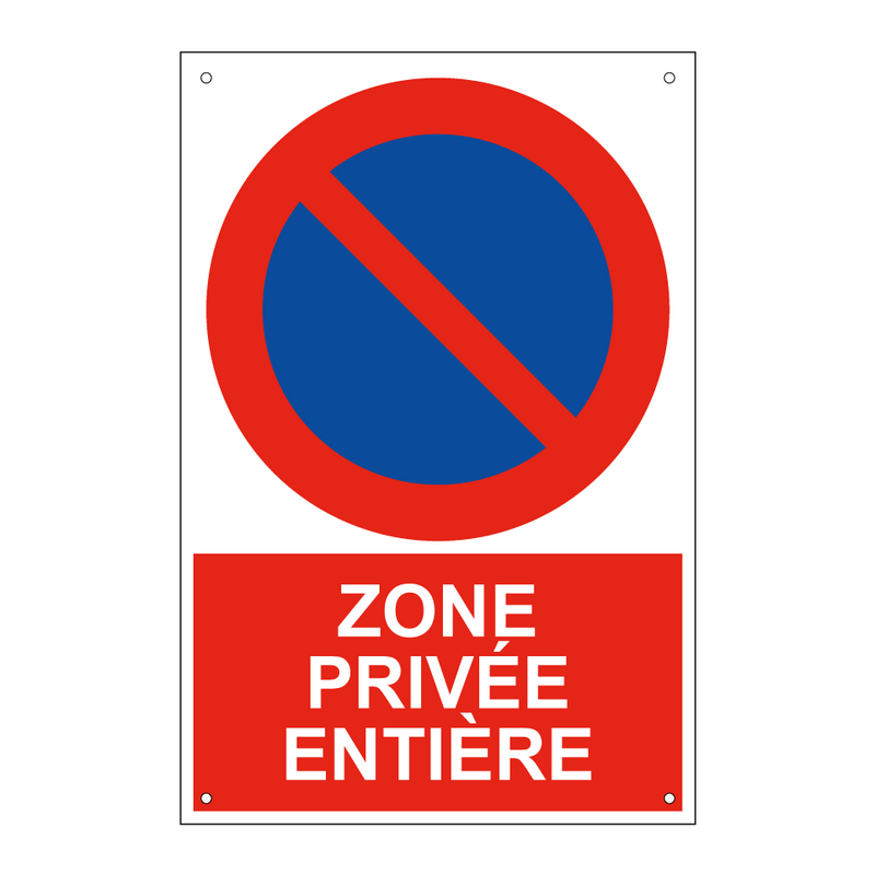 Zone privée entière