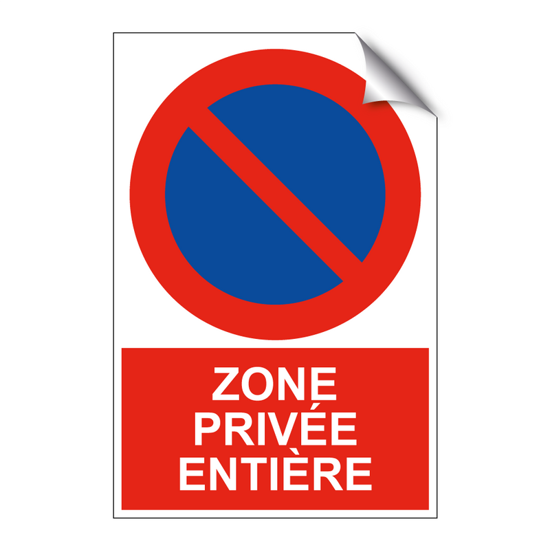 Zone privée entière